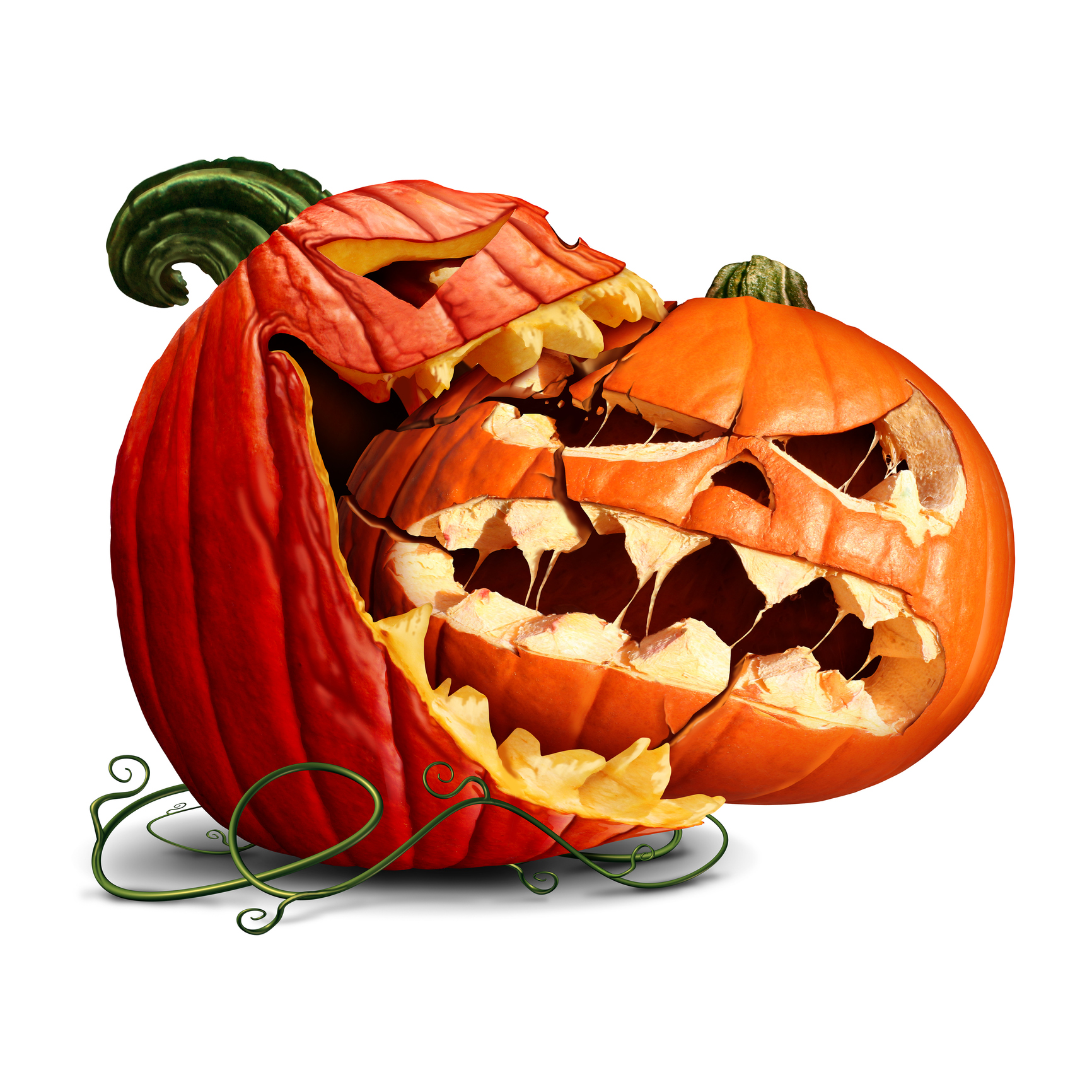 When the Hottest F&B Trend Is…Cannibalism? Pumpkin eating a pumpkin