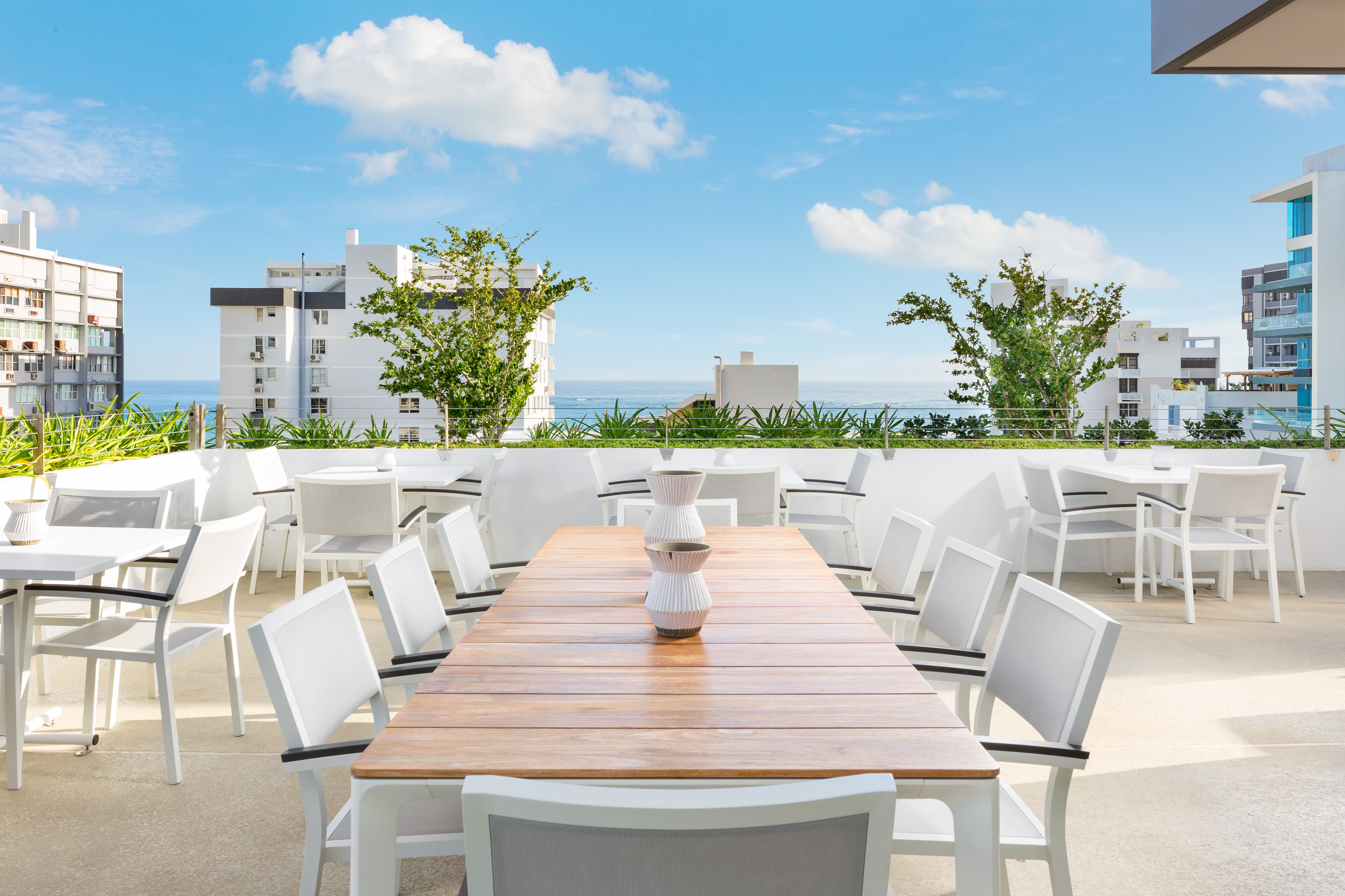 AC hotel san juan breakfast patio