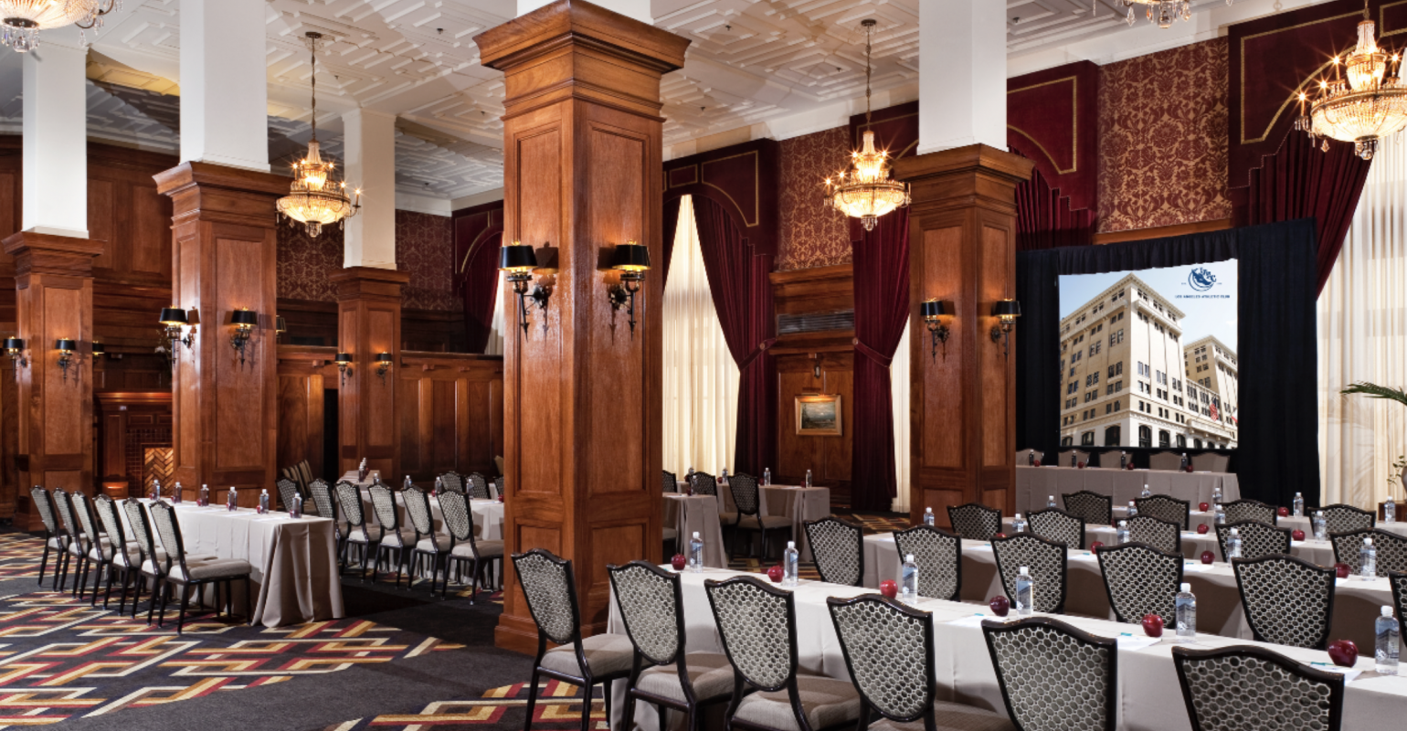 Historic L A Club Opens Five New Meeting Rooms Meetingsnet