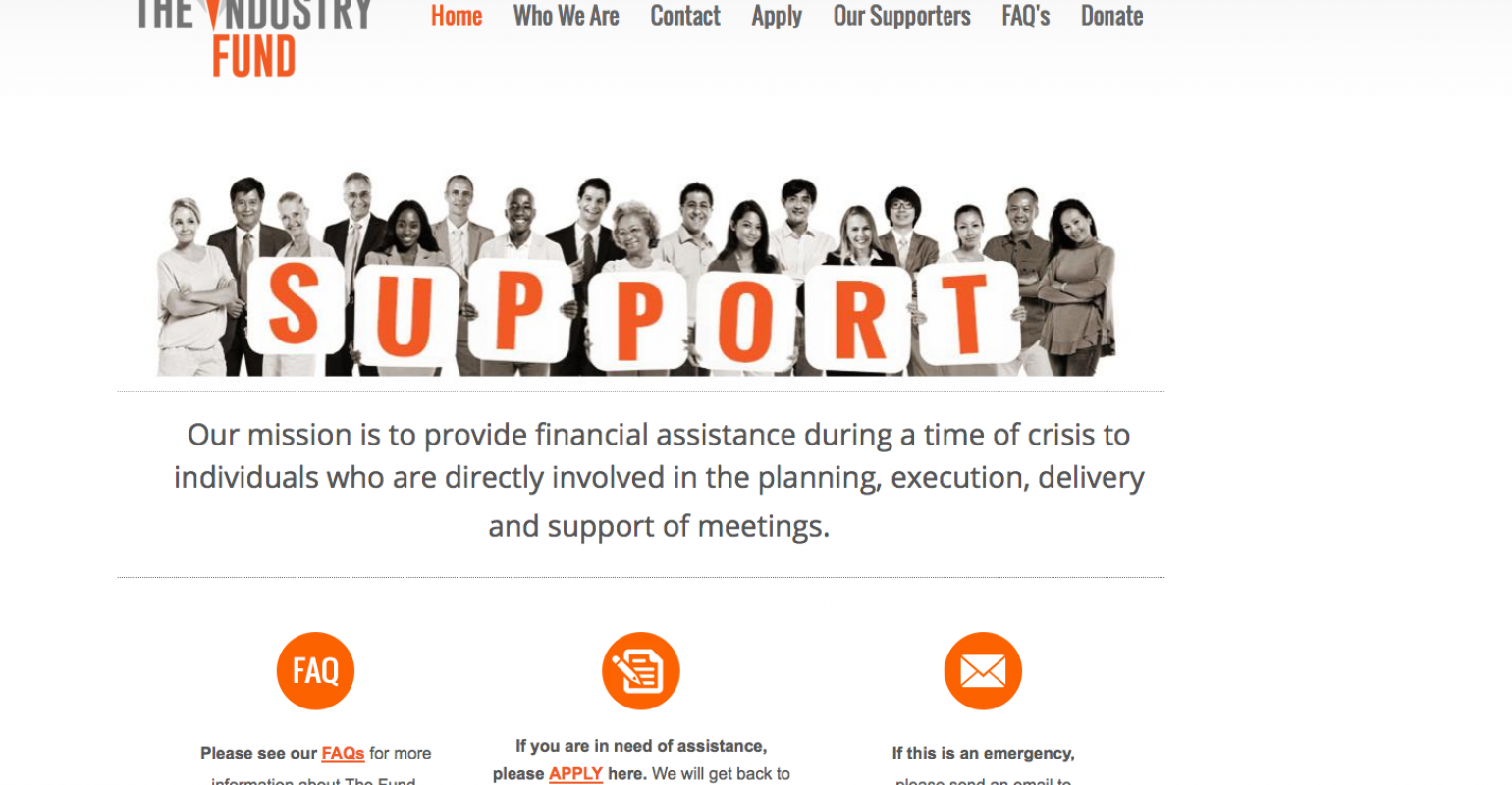 Meetings Industry Fund Launch | Help Meeting Planners | MeetingsNet