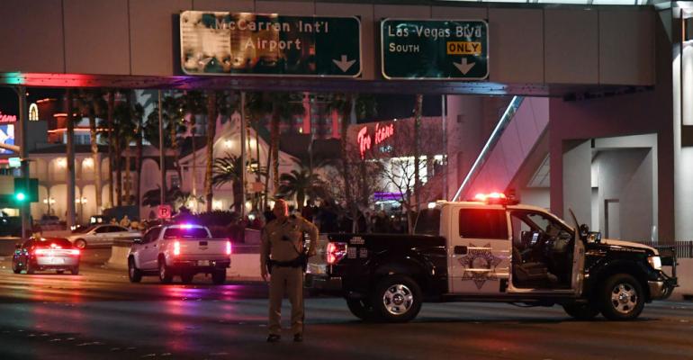 Las Vegas police presense