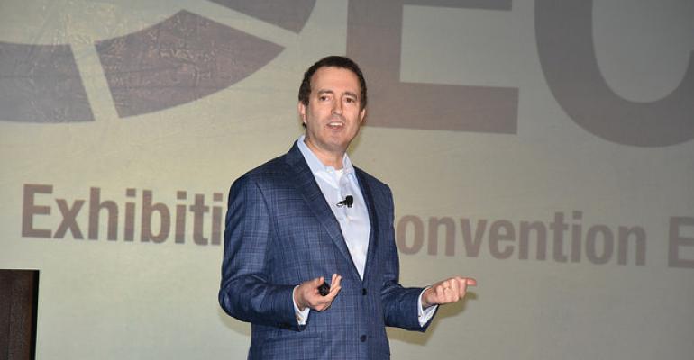 Scott Schulman, CEO, UBM Americas was the ECEF 2017 Keynote Speaker.