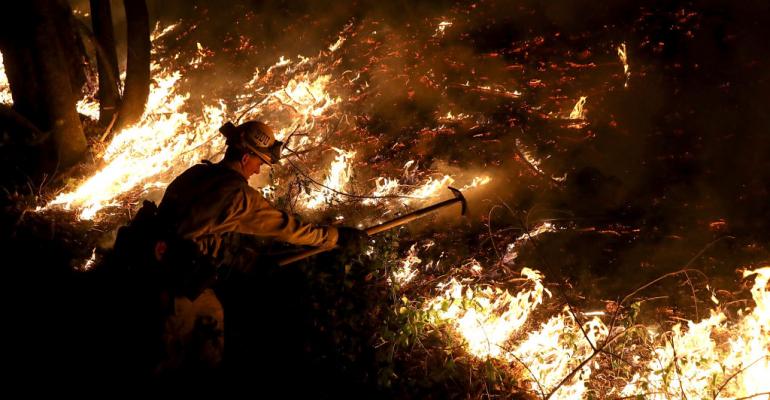 CalFire firefighter