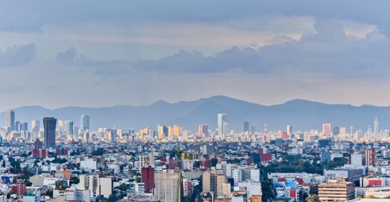 Mexico City skyline