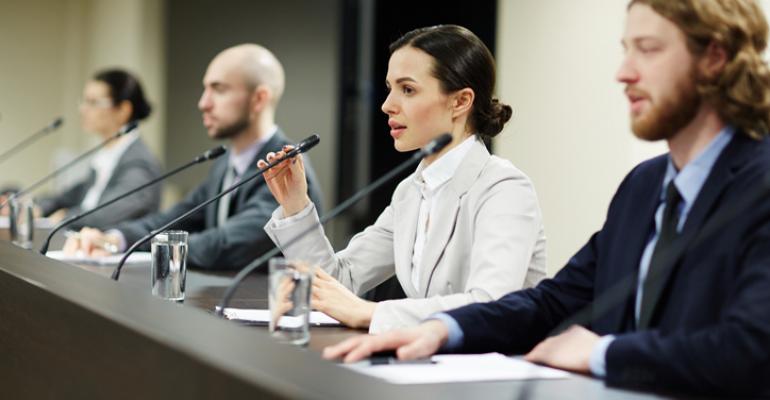 conference panel