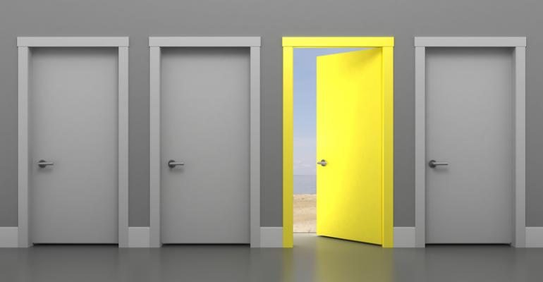 Door opening to bright new opportunity