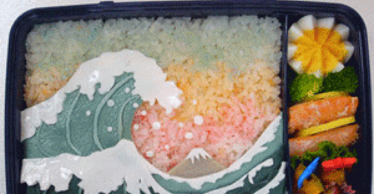 Playing with food, Bento box edition