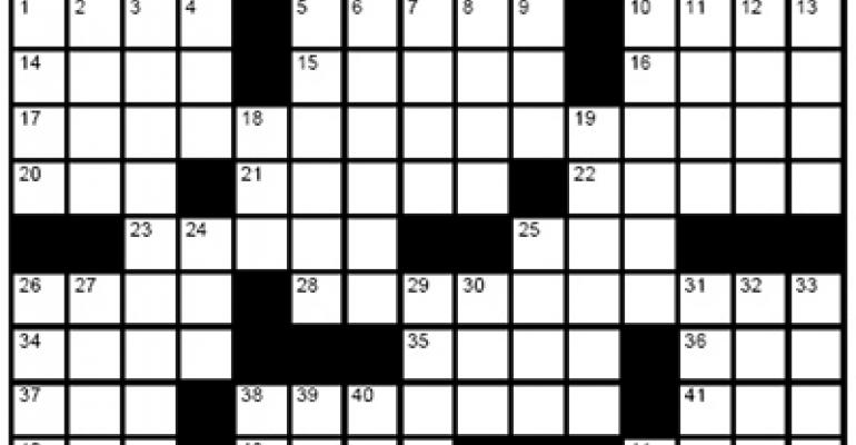 Crossword - Jan/Feb 2009