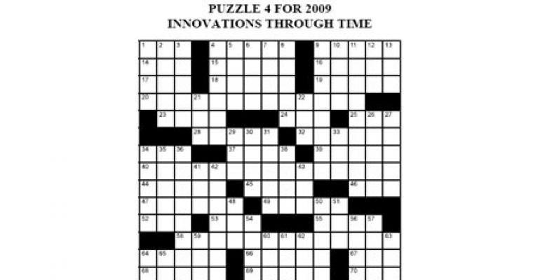 Crossword - July/August 2009