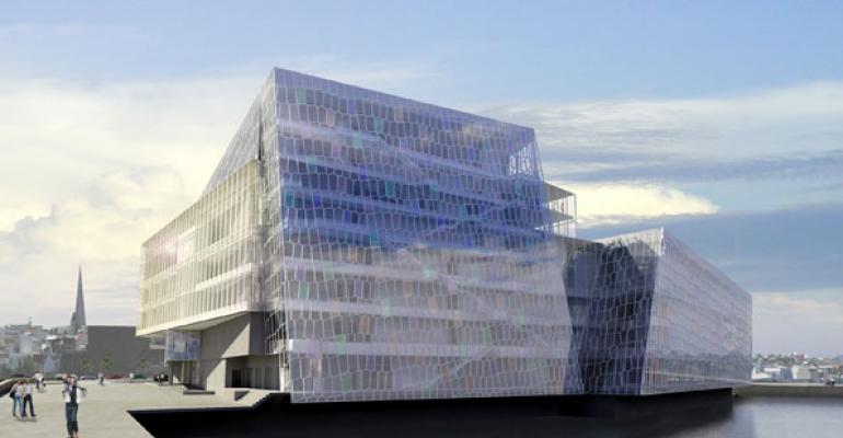 Harpa Concert Hall and Concert Centre in Reykjavik