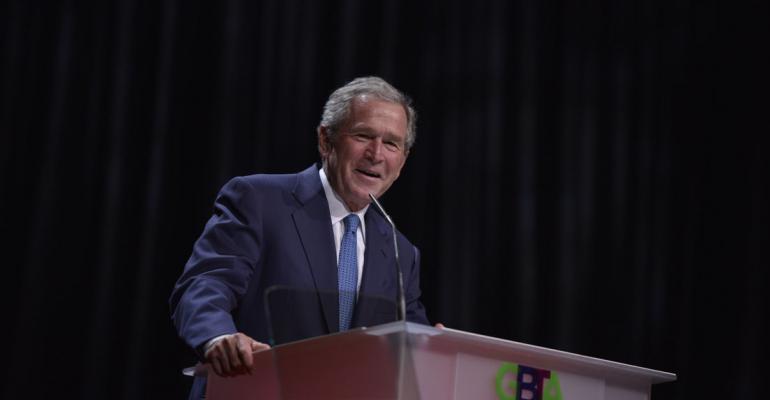 President George W Bush at GBTA