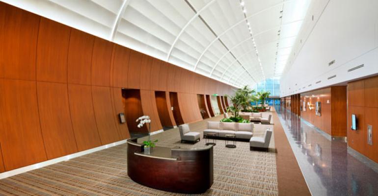 The Sheraton Fairplex Conference Center lobby