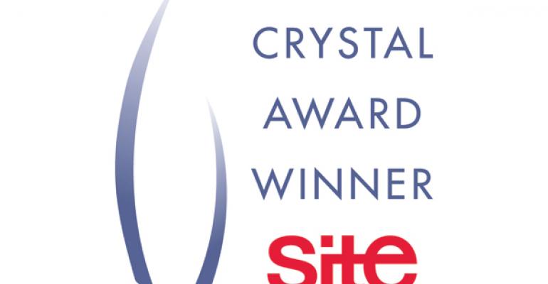 Site Honors 2012 Crystal Award Recipients