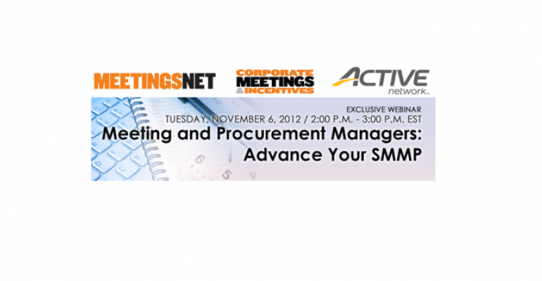 Meeting and Procurement Managers: Advance Your SMMP