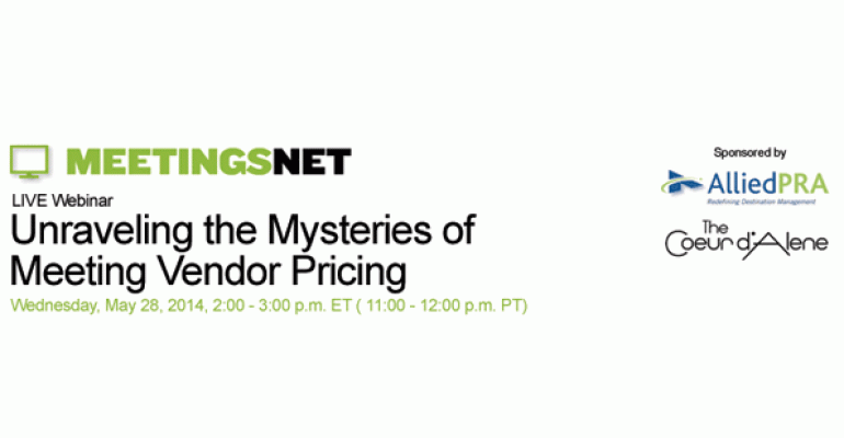 Unraveling the Mysteries of Meeting Vendor Pricing