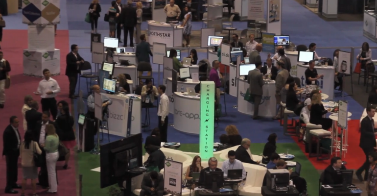 Scene from the 2014 AIBTM trade show floor which will look much different in 2015