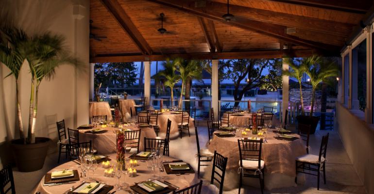 Banquet dining at the Jupiter Beach Resort amp Spa
