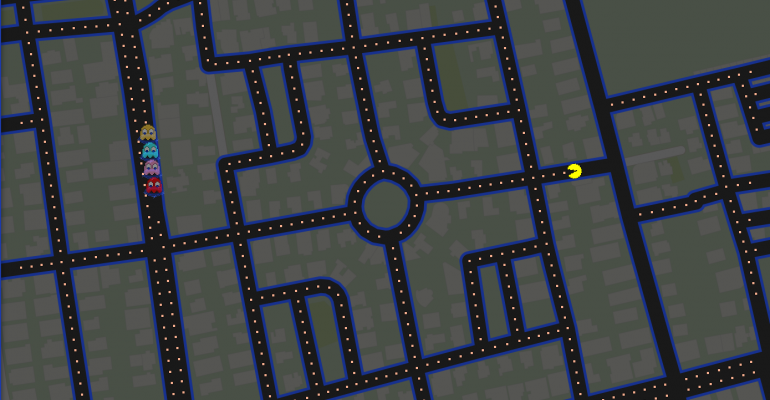 Play Pac-Man on Google Maps, Get to Know Your Meeting Destination