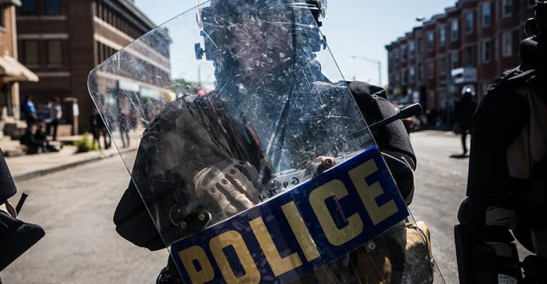 Baltimore Riots Drive Meeting Cancellations