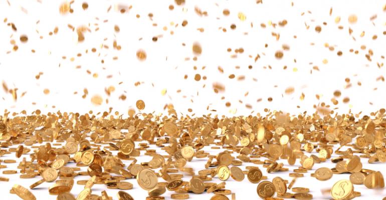 Raining coins image by dimdimich on Thinkstock by Getty Images