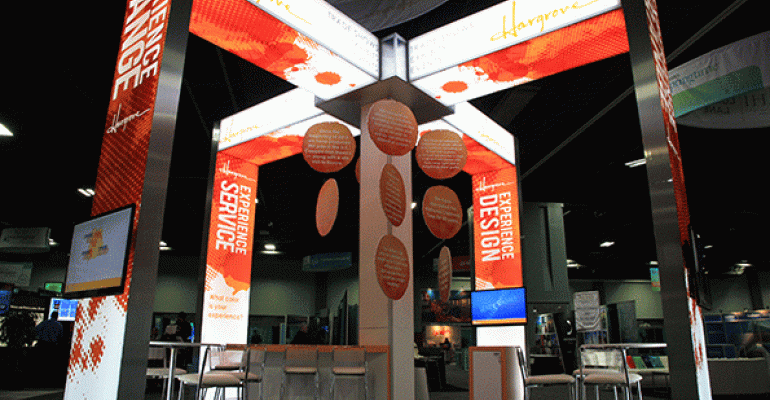 The Hargrove Design Experience exhibit at ASAE39s Springtime Expo 2015 which was held April 9 at the Walter E Washington Convention Center