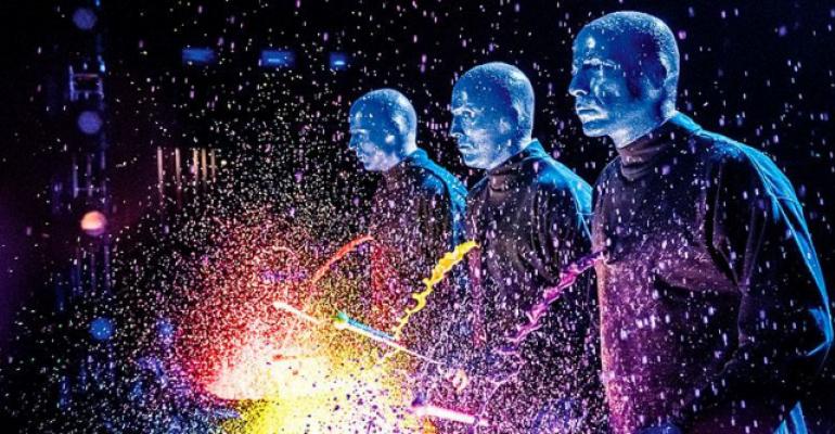 The Blue Man Group moves to Luxor Las Vegas in the fall