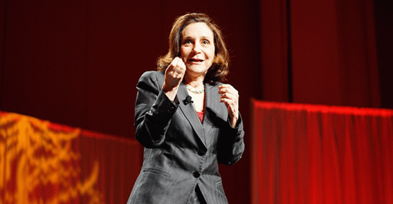Researcher professor author and psychologist Sherry Turkle at the ASAE closin
