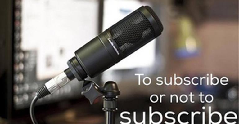 microphone with subscribe or not to subscribe type