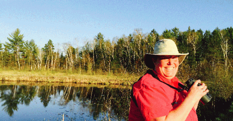 Janet Sperstad CMP bird watching