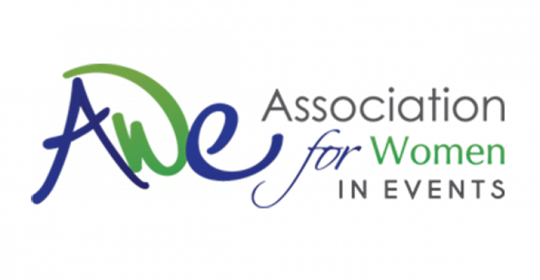 AWE association for women in events logo