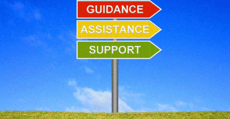 Guidance assistance support signpost