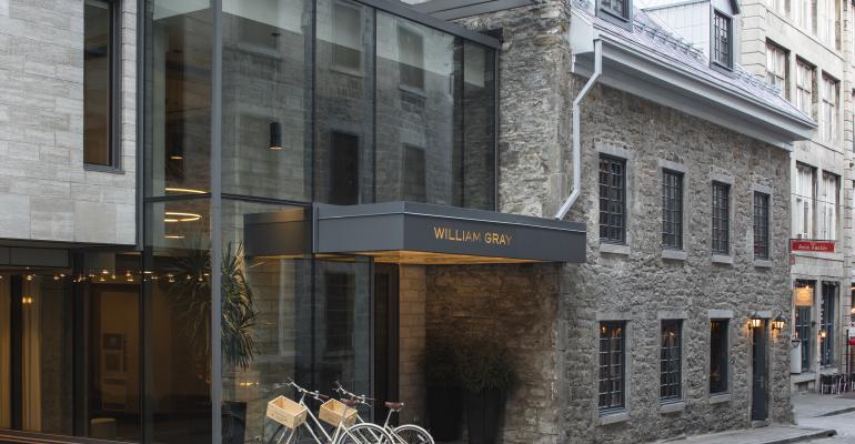 A New Option in Old Montreal: Hôtel William Gray