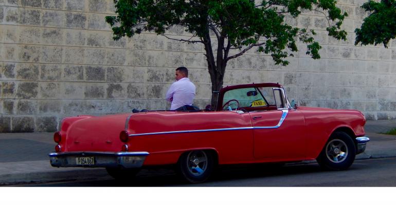 vintage car in Havana, Cuba