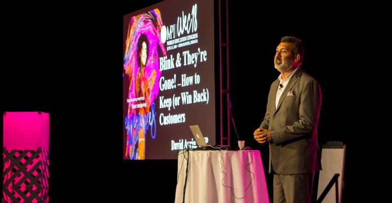 David Avril, CSP, speaking at WEC18