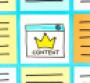 Content with a crown