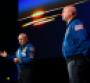 Astronauts Mark and Scott Kelly at ASAE 2016