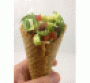 Cool F&B Idea: Salad in a Cone