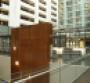 The atrium at the Hilton Columbus Downtown is flooded with natural light