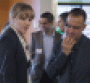 Sony Salzman and Rafael Grossmann MD at the MedTech Boston Google Glass Challenge Photo courtesy of MedTech Boston