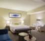 Premier king guest room at the Magnolia Hotel Denver