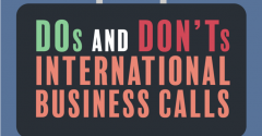 Dos and Don'ts of international business calls