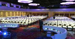 General session room set at Pharma Forum 2016 at the Marriott Marquis NYC