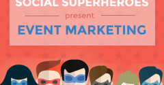 Social superheroes present event marketing