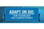 Header of the Adapt or Die Event Technology infographic