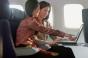 Aircraft cabin laptop ban
