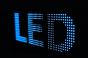 LED spelled out in LEDs