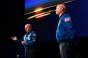 Astronauts Mark and Scott Kelly at ASAE 2016