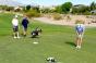 Making the putt at Las Vegas Badlands Golf Club