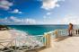 The bluffside Crane offers spectacular views
