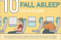 10 ways to fall asleep on a plane